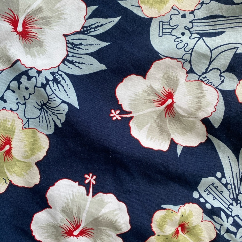 Men’s swim trunks, Hawaiian, size medium